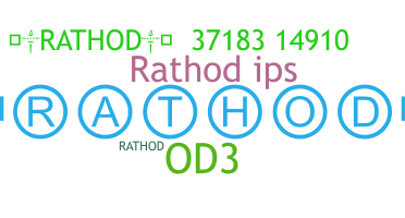ニックネーム - Rathod3109O