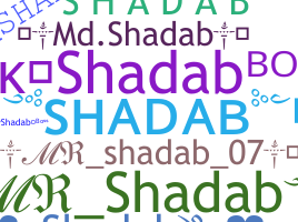 ニックネーム - Shadab