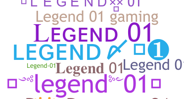 ニックネーム - Legend01