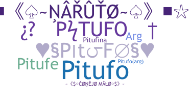 ニックネーム - pitufo