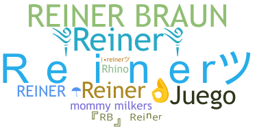 ニックネーム - Reiner