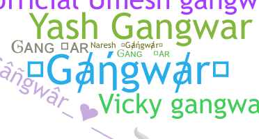 ニックネーム - Gangwar