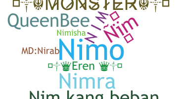 ニックネーム - Nim