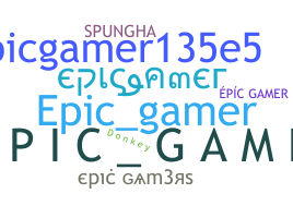ニックネーム - EpicGamer