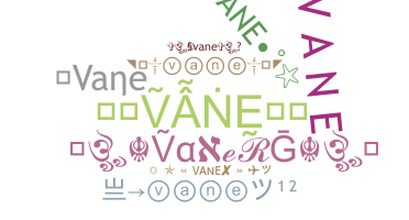 ニックネーム - Vane