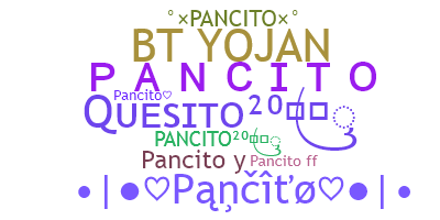 ニックネーム - Pancito