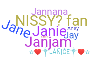ニックネーム - Janice