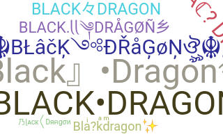 ニックネーム - blackdragon