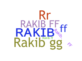 ニックネーム - Rakibff