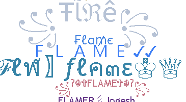 ニックネーム - Flame