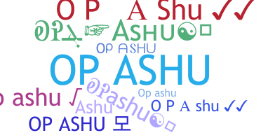 ニックネーム - OpASHU