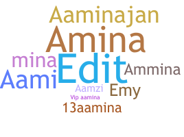 ニックネーム - Aamina