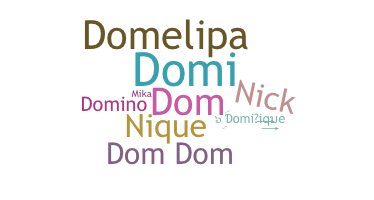 ニックネーム - Dominique