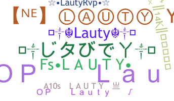 ニックネーム - Lauty