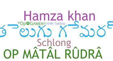 ニックネーム - HamzaKhan