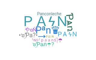ニックネーム - Pan