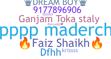 ニックネーム - Faizshaikh