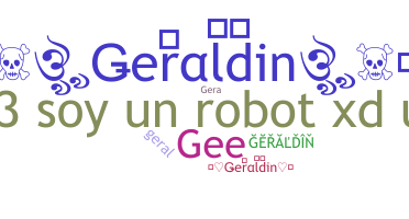 ニックネーム - Geraldin