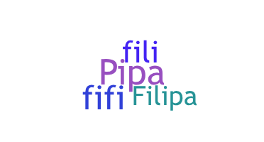 ニックネーム - Filipa