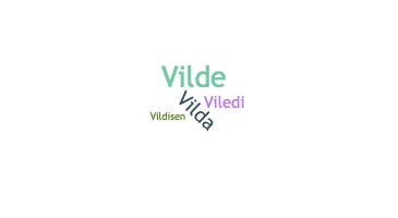 ニックネーム - Vilda