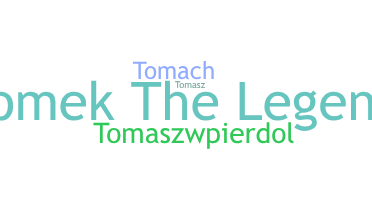 ニックネーム - Tomek