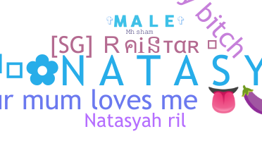 ニックネーム - Natasyah