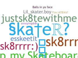ニックネーム - Skater