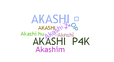 ニックネーム - Akashi