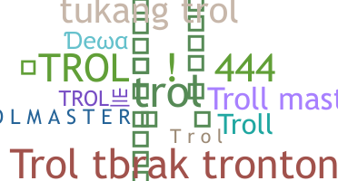 ニックネーム - trol