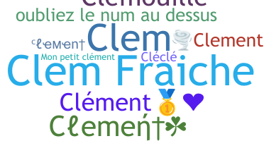 ニックネーム - Clement