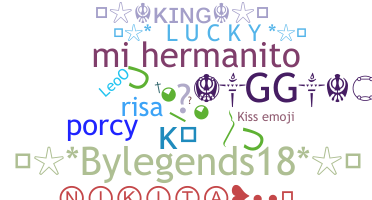 ニックネーム - emojis