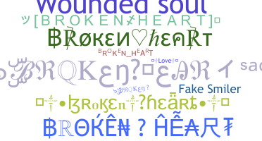 ニックネーム - Brokenheart
