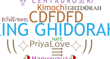 ニックネーム - Ghidorah