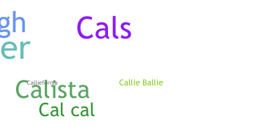 ニックネーム - Callie