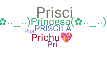 ニックネーム - Priscila
