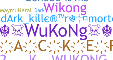 ニックネーム - Wukong