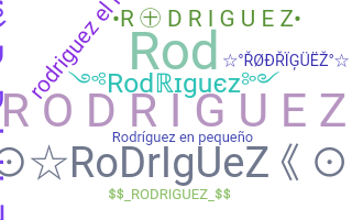 ニックネーム - Rodriguez