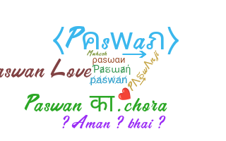 ニックネーム - Paswan