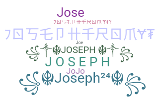ニックネーム - Joseph