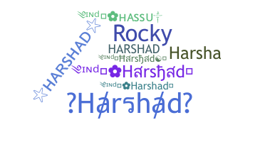 ニックネーム - Harshad