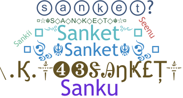 ニックネーム - Sanket