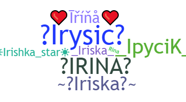ニックネーム - Irina