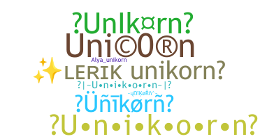 ニックネーム - UniKoRn