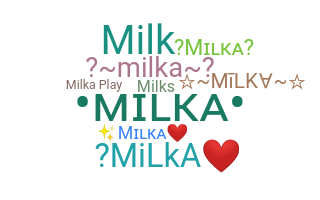 ニックネーム - Milka