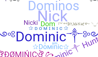 ニックネーム - Dominic