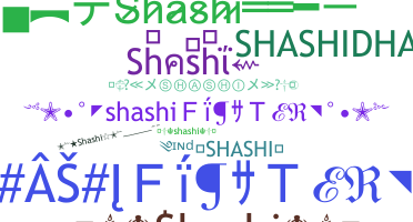 ニックネーム - Shashi