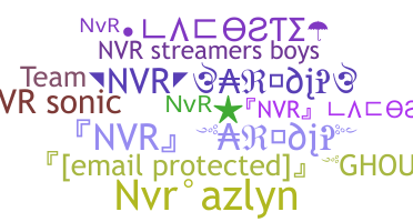 ニックネーム - NVR