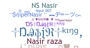 ニックネーム - Nasir