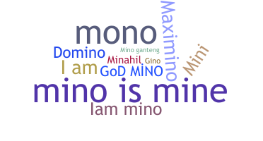 ニックネーム - Mino