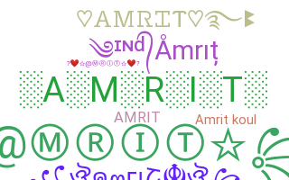 ニックネーム - Amrit